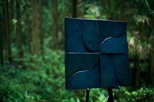 Kazaguruma indigo blue
